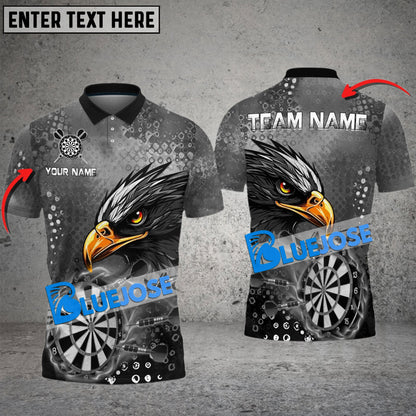 Frenzidea Darts Classic Eagle Personalized Name, Team Name 3D Shirt ( 5 Colors)