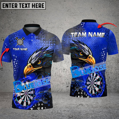 Frenzidea Darts Classic Eagle Personalized Name, Team Name 3D Shirt ( 5 Colors)
