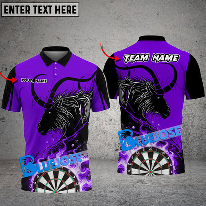 Frenzidea Darts Horse Of The Gods Personalized Name, Team Name 3D Shirt ( 6 Colors)