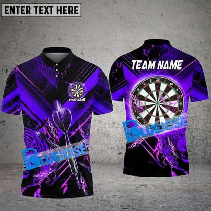 Frenzidea Darts Tiger Legend Personalized Name, Team Name 3D Shirt ( 6 Colors)