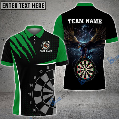 Frenzidea Eagle Darts Board Personalized Name, Team Name 3D Shirt (6 Colors)