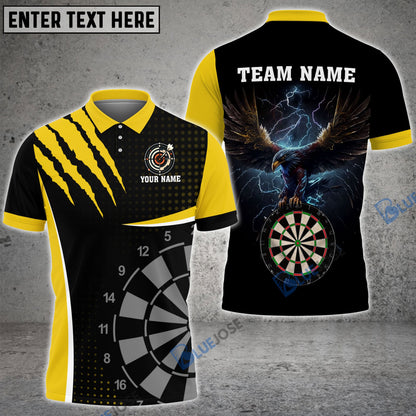 Frenzidea Eagle Darts Board Personalized Name, Team Name 3D Shirt (6 Colors)