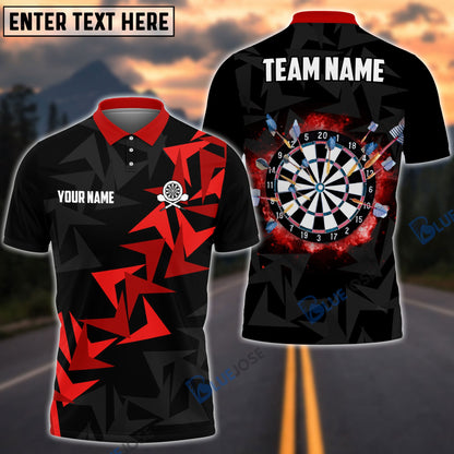 Frenzidea Dartboard Personalized Name, Team Name 3D Shirt (4 Colors)