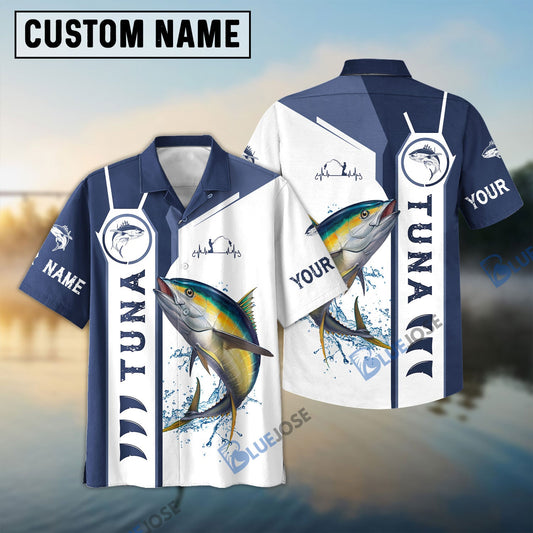 Frenzidea Personalized Tuna Fishing 3D Shirt
