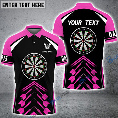 Frenzidea Love Darts Personalized Name 3D Shirt (12 Colors)