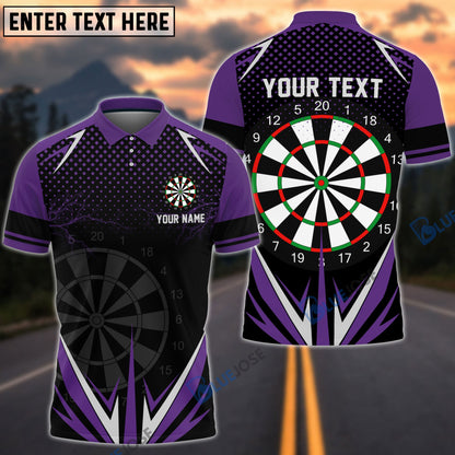 Frenzidea Thunder Darts Personalized Name, Team Name 3D Shirt (12 Colors)