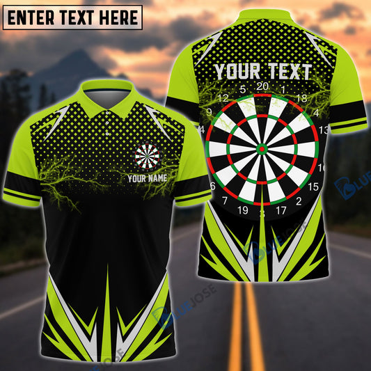 Frenzidea Thunder Darts Personalized Name, Team Name 3D Shirt (12 Colors)