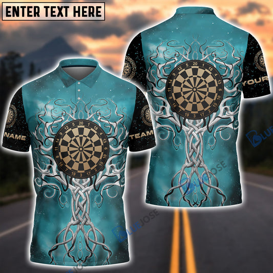 Frenzidea Norse Tree Of Life Custom Darts Shirts