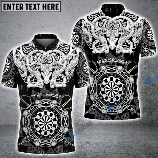Frenzidea Viking Norse Vegvisir Runes Celtic Custom Darts Shirts
