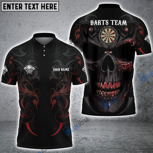Frenzidea Viking Tattoo Skull Custom Darts Shirts