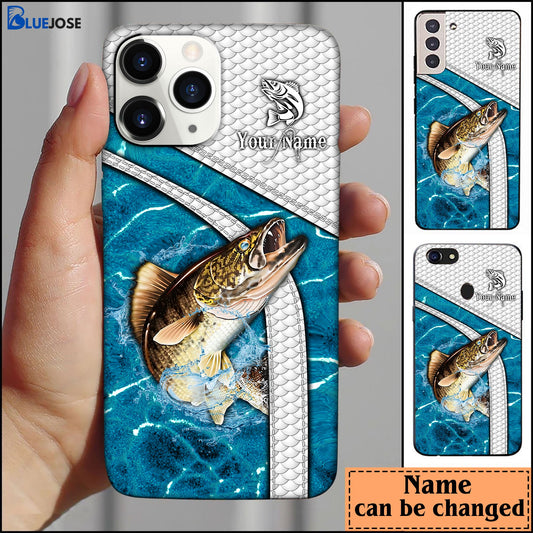 Frenzidea Trout Fishing Personalized Name Phone Case