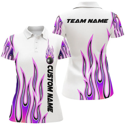 Frenzideas Bowling All Style Customized Name 3D Shirt For Women