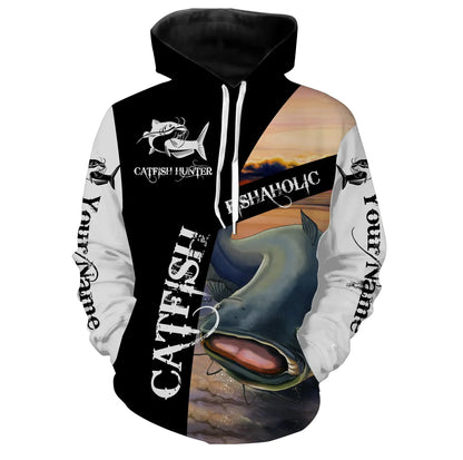 Frenzidea Customize Name Catfish Fishing 3D Shirts