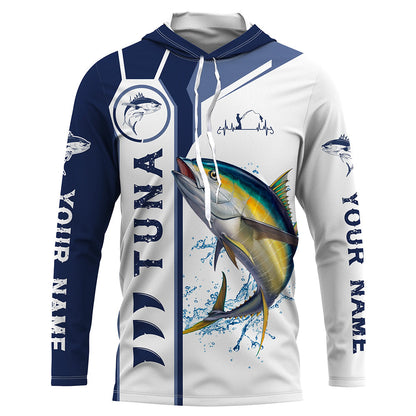 frenzidea Personalized Tuna Fishing 3D Hoodie