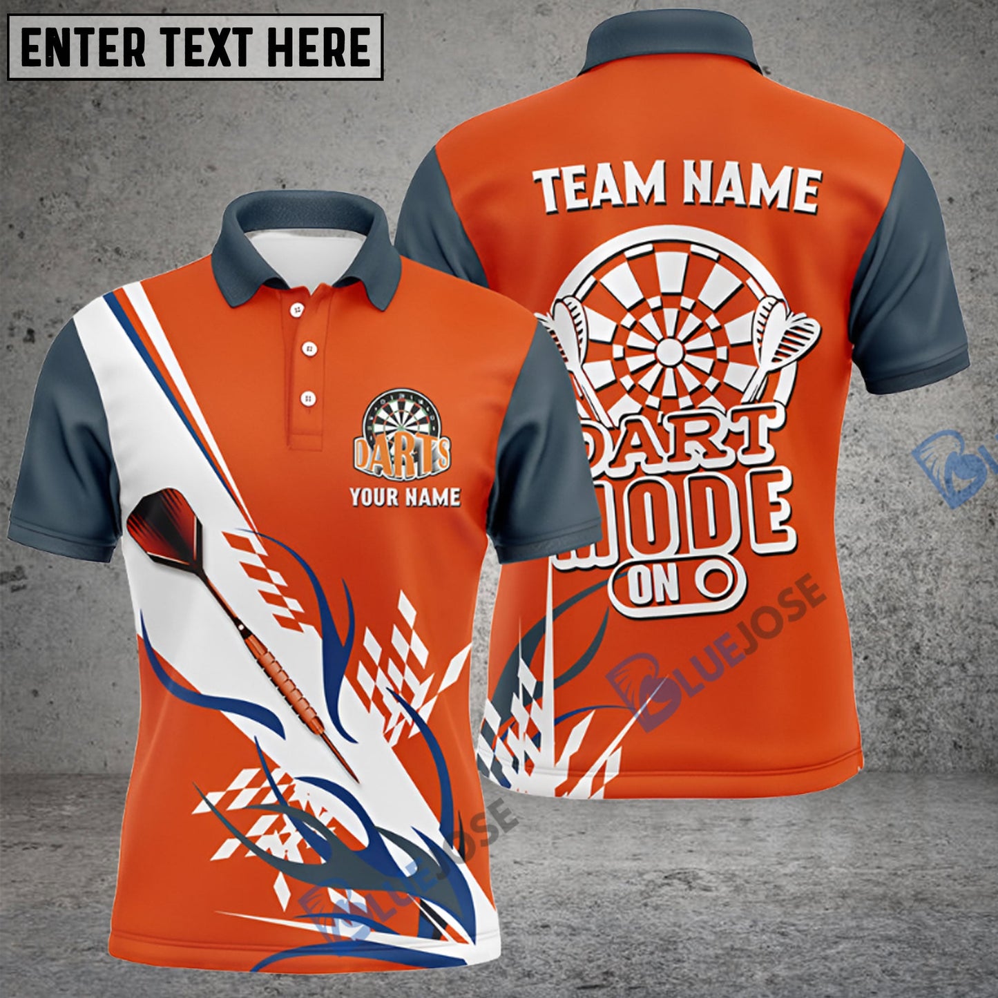 Frenzidea Darts Mode On Personalized Name, Team Name 3D Shirt (3 Colors)