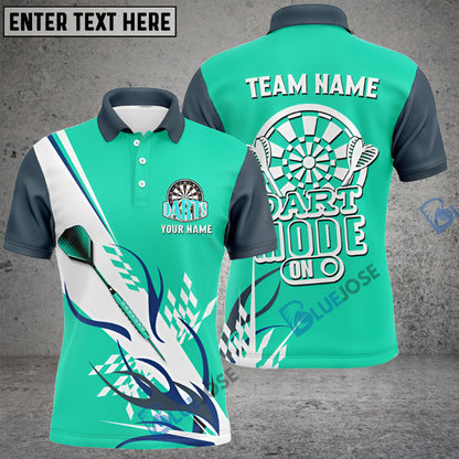 Frenzidea Darts Mode On Personalized Name, Team Name 3D Shirt (3 Colors)