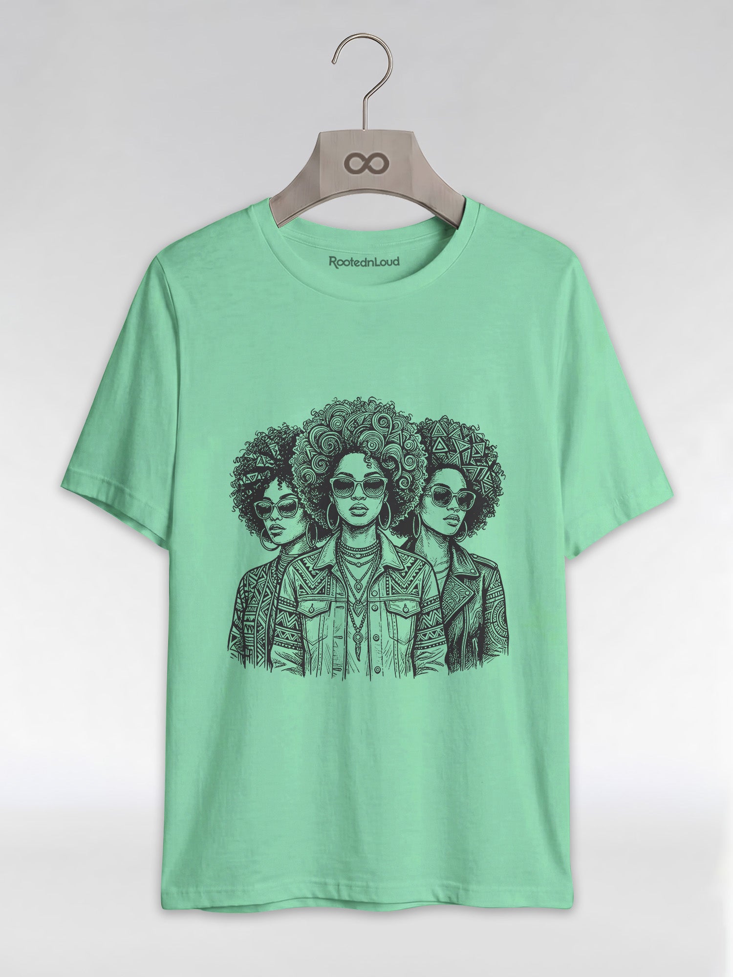 Tribal Soul: Black Girl Magic Squad Graphic T-Shirt - RootednLoud
