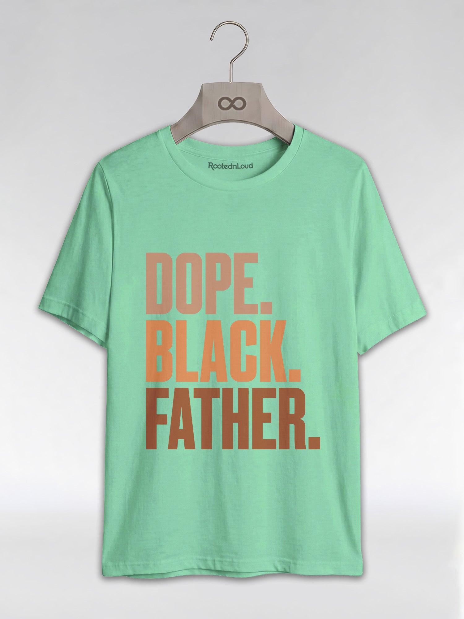Dope Black Father Graphic T-Shirt - RootednLoud