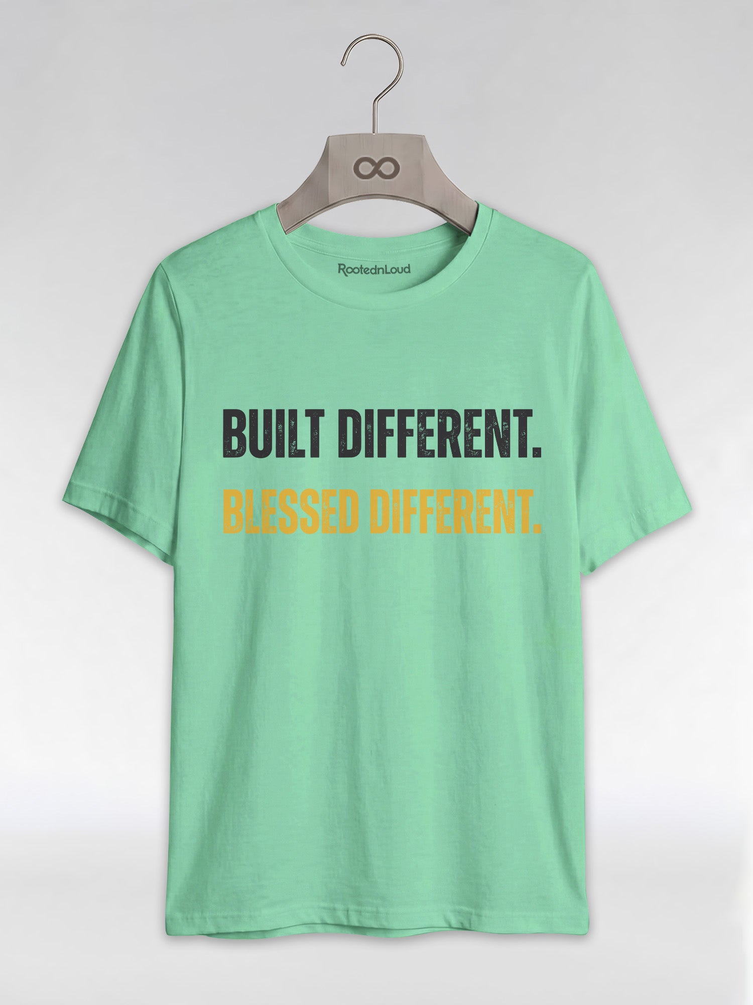 Built Different Blessed Different: Black Excellence Graphic T-Shirt - RootednLoud