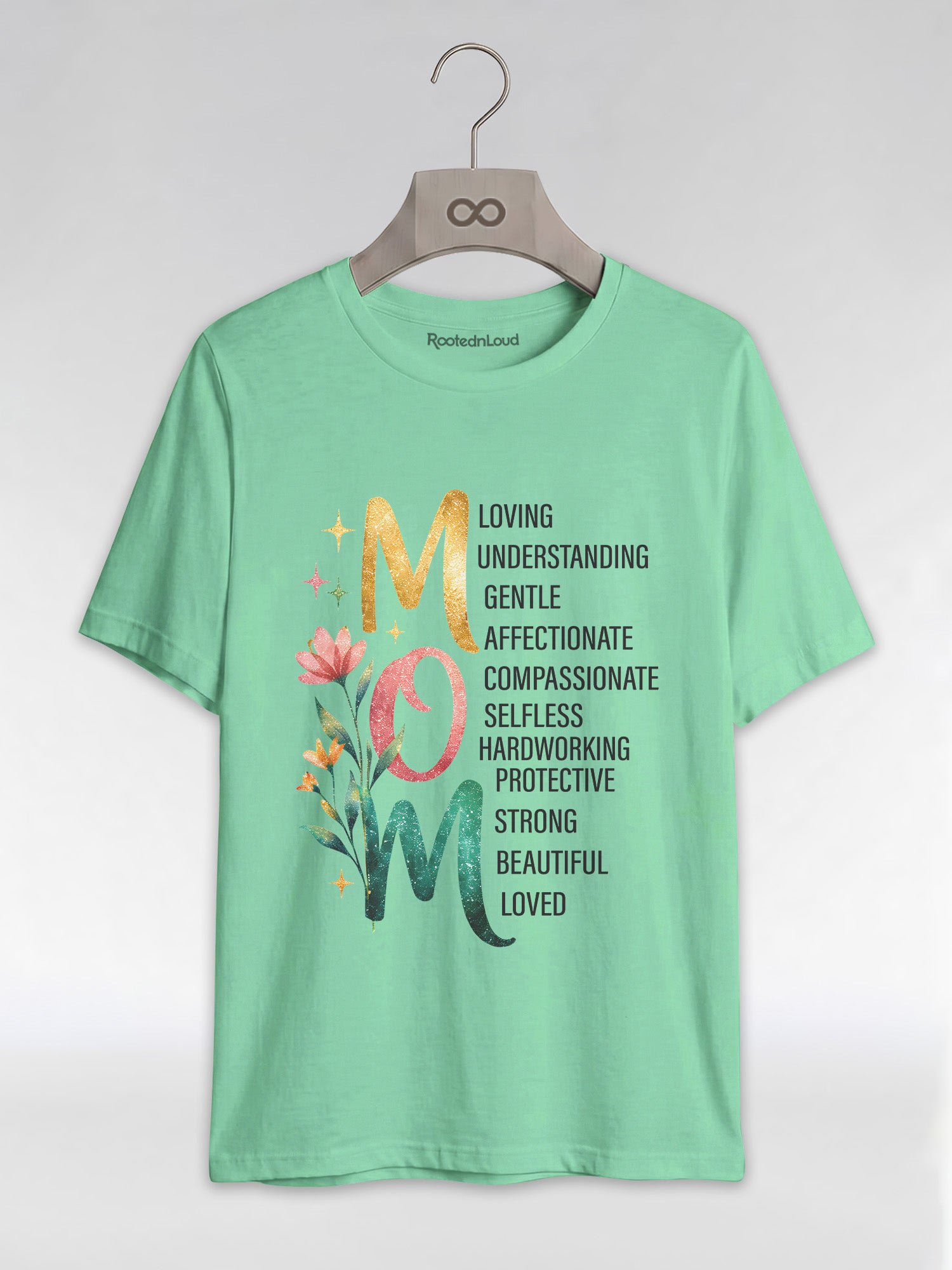 Black Mom Excellence: The Heart of the Family Graphic T-Shirt - RootednLoud