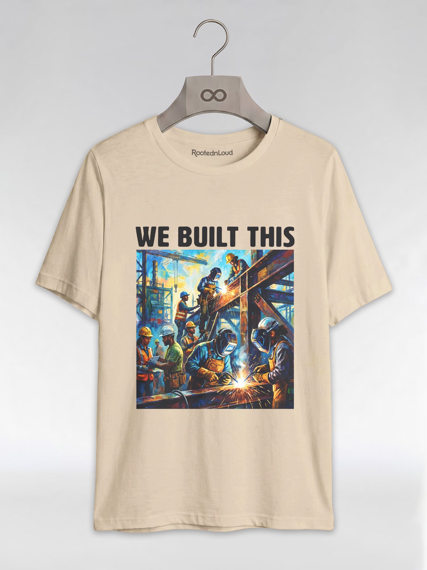We Built This: The Legacy of Labor Graphic T-Shirt - RootednLoud