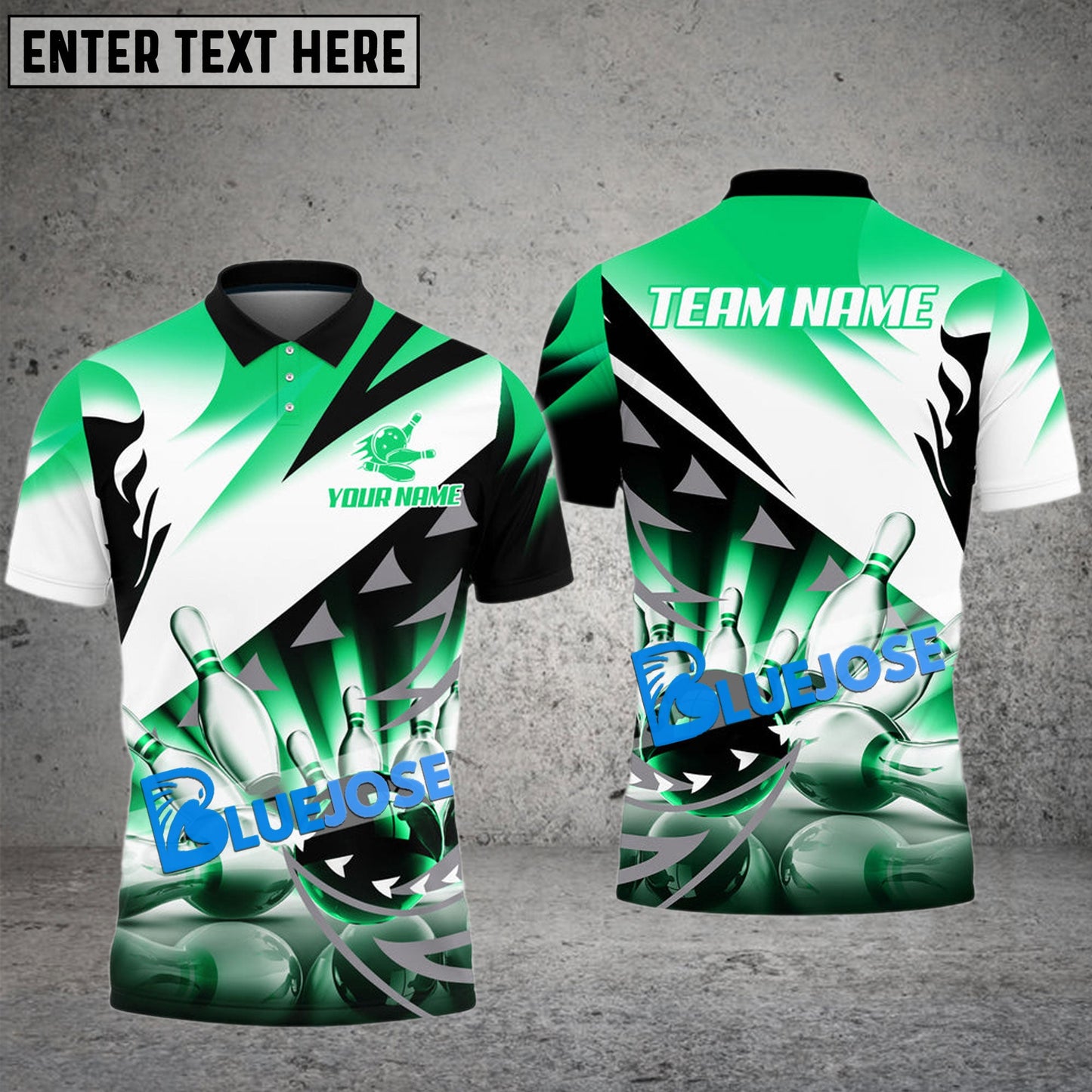 Frenzideas Bowling And Pins Arrow Move Customized Name 3D Shirt ( 6 Colors)