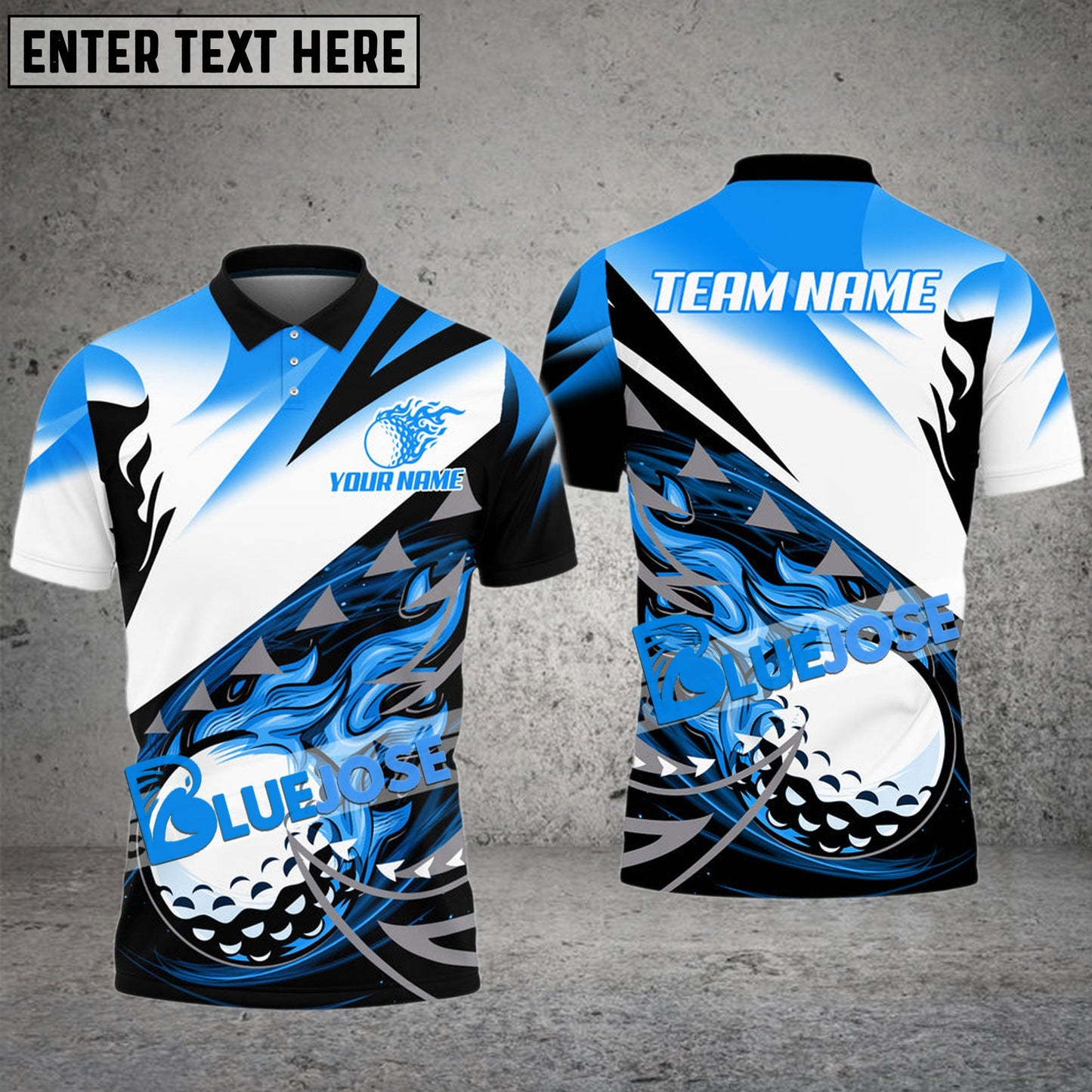 Frenzidea Golf Arrow Line Customized Name, Team Name 3D Shirts (4 Colors)