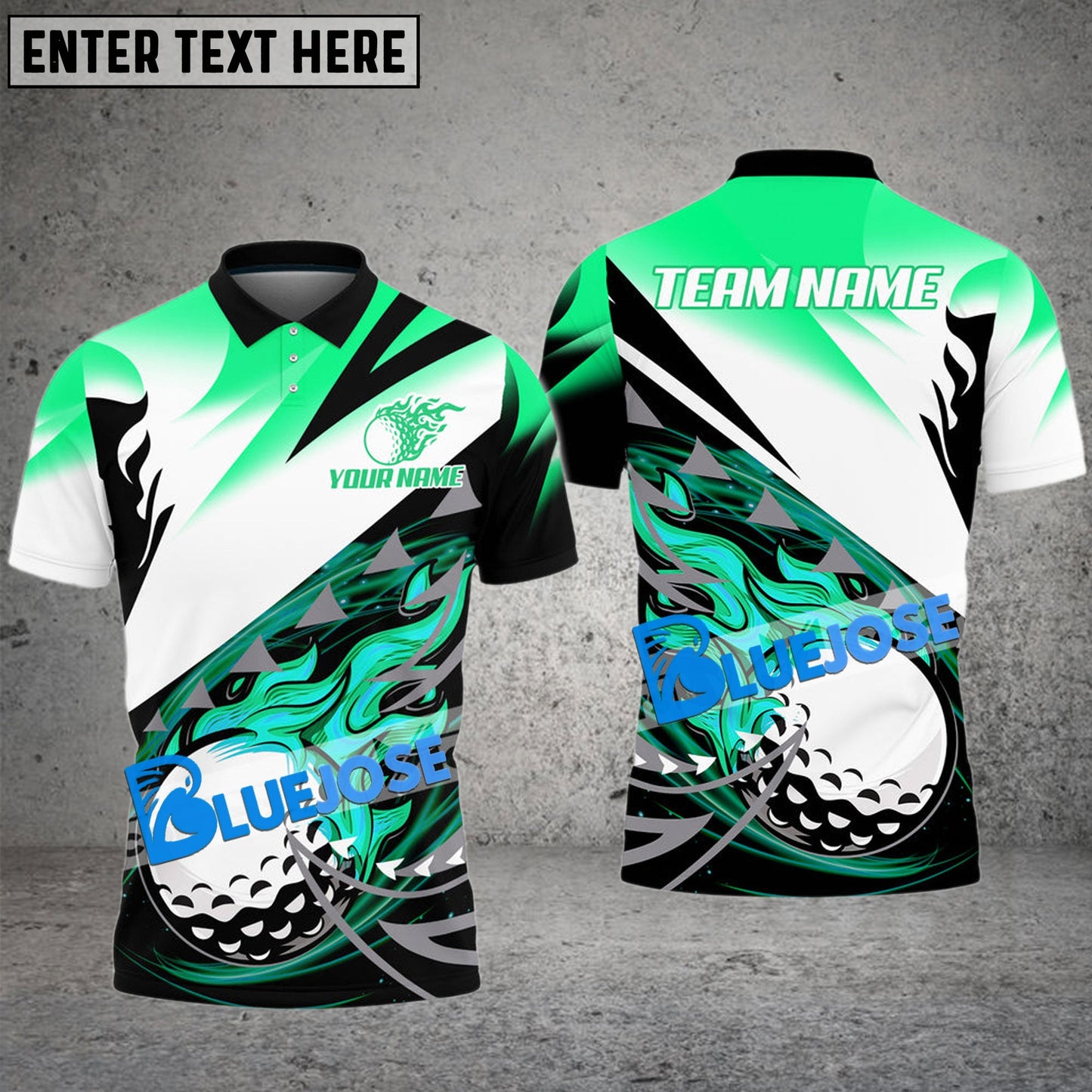 Frenzidea Golf Arrow Line Customized Name, Team Name 3D Shirts (4 Colors)