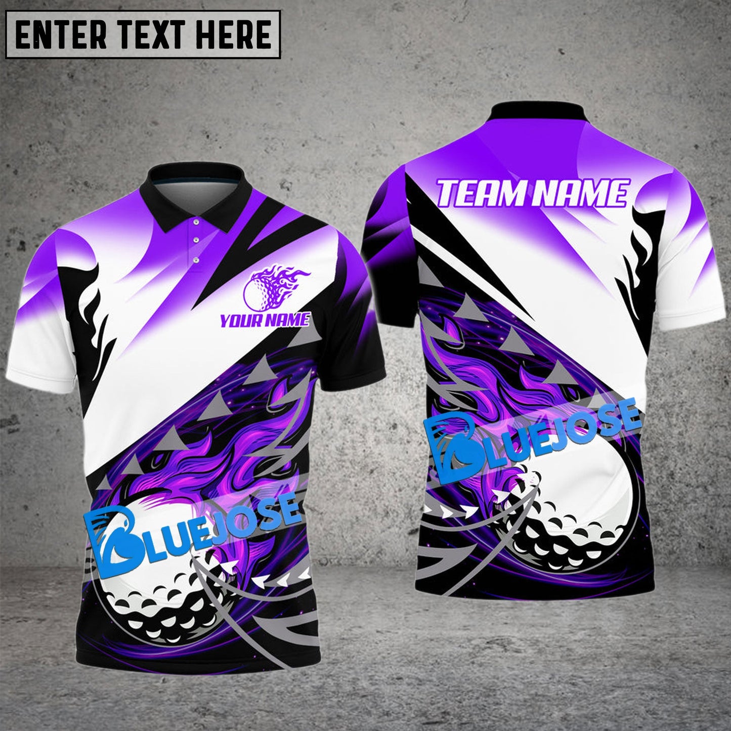Frenzidea Golf Arrow Line Customized Name, Team Name 3D Shirts (4 Colors)