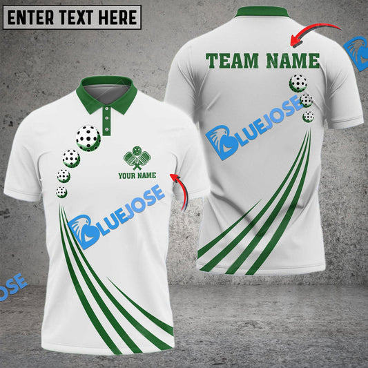Frenzidea Pickleball Green Up Personalized Name, Team Name Unisex Shirt
