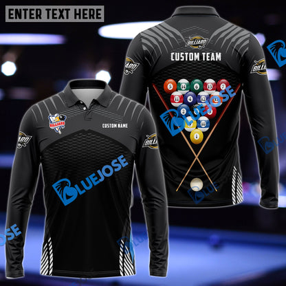 Frenzidea Billiards New Sport Personalized Name, Team Name Unisex Shirt