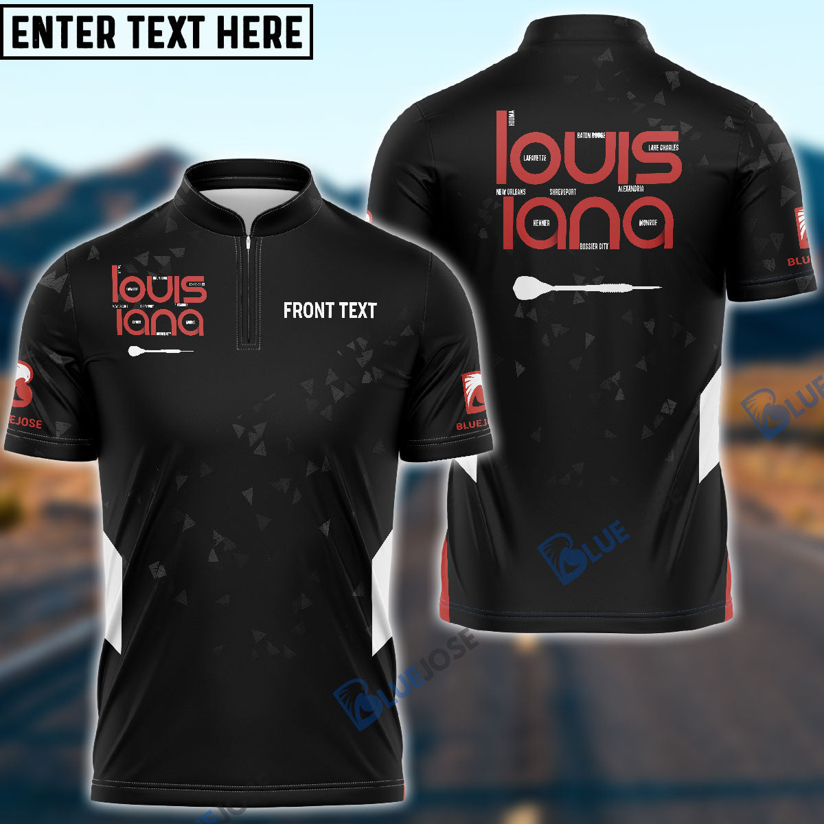 Frenzidea Louisiana Darts Custom Name Shirt