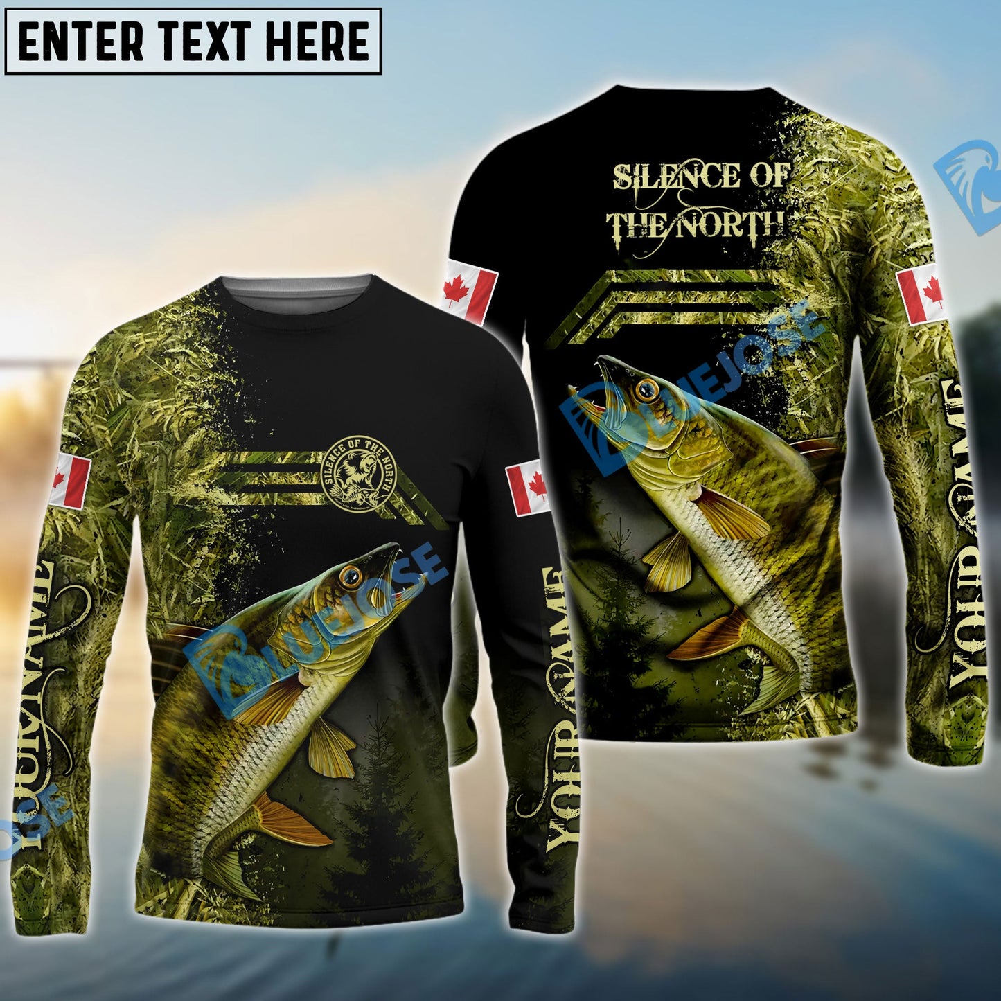 Frenzidea Fishing Silence of the North Custom 3D Shirts