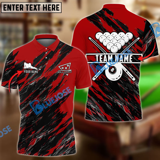 Frenzidea Billiards Ball 8 New Life Personalized Name, Team Name Unisex Shirt ( 4 Colors )
