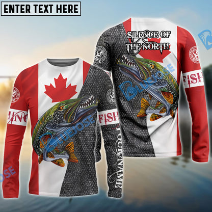 Frenzidea Fishing Silence of the North Custom 3D Shirts