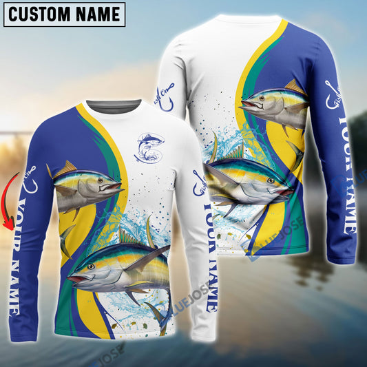 frenzidea Customize Name Tuna Fishing 3D Shirts