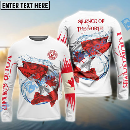 Frenzidea Fishing Silence of the North Custom 3D Shirts