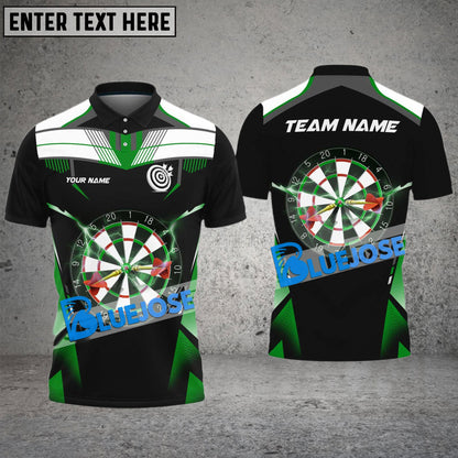 Frenzidea Darts Sport Lightning Personalized Name, Team Name 3D Shirt ( 5 Colors)