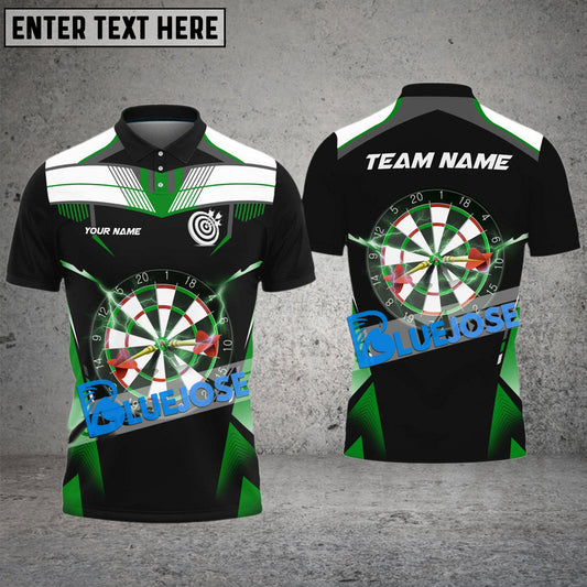Frenzidea Darts Sport Lightning Personalized Name, Team Name 3D Shirt ( 5 Colors)