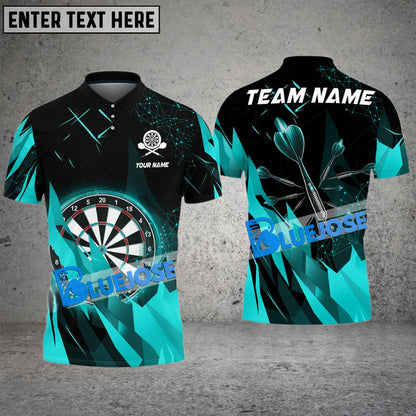 Frenzidea Darts Lava Stone  Personalized Name, Team Name 3D Shirt (6 Colors)