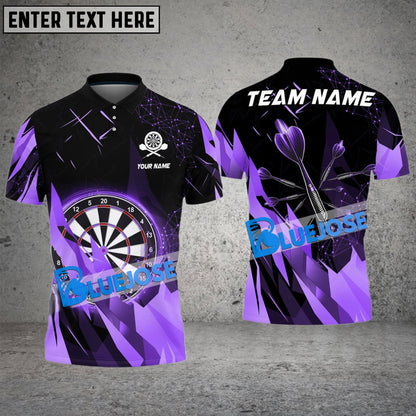 Frenzidea Darts Lava Stone  Personalized Name, Team Name 3D Shirt (6 Colors)