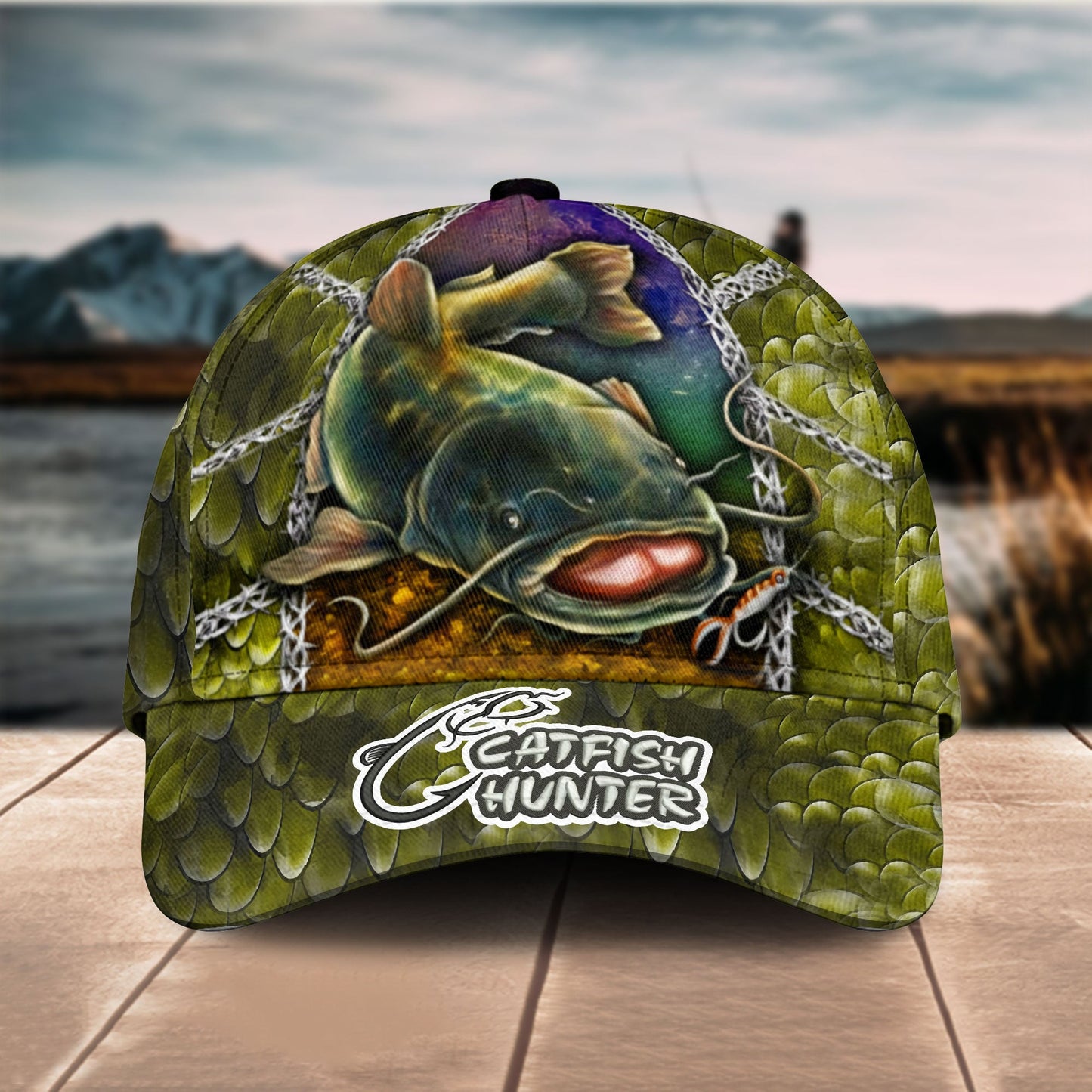 Frenzidea Catfish Fishing Cap