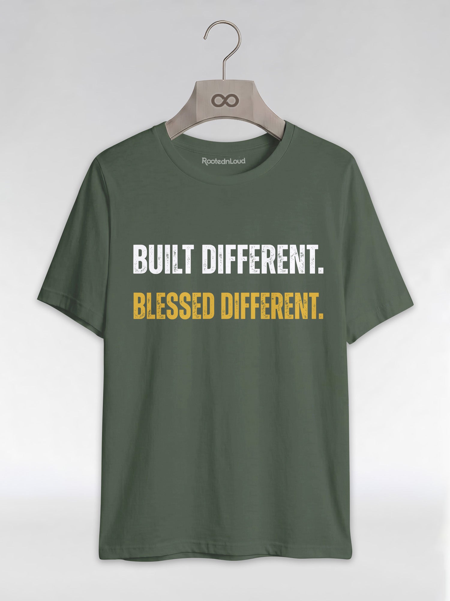Built Different Blessed Different: Black Excellence Graphic T-Shirt - RootednLoud