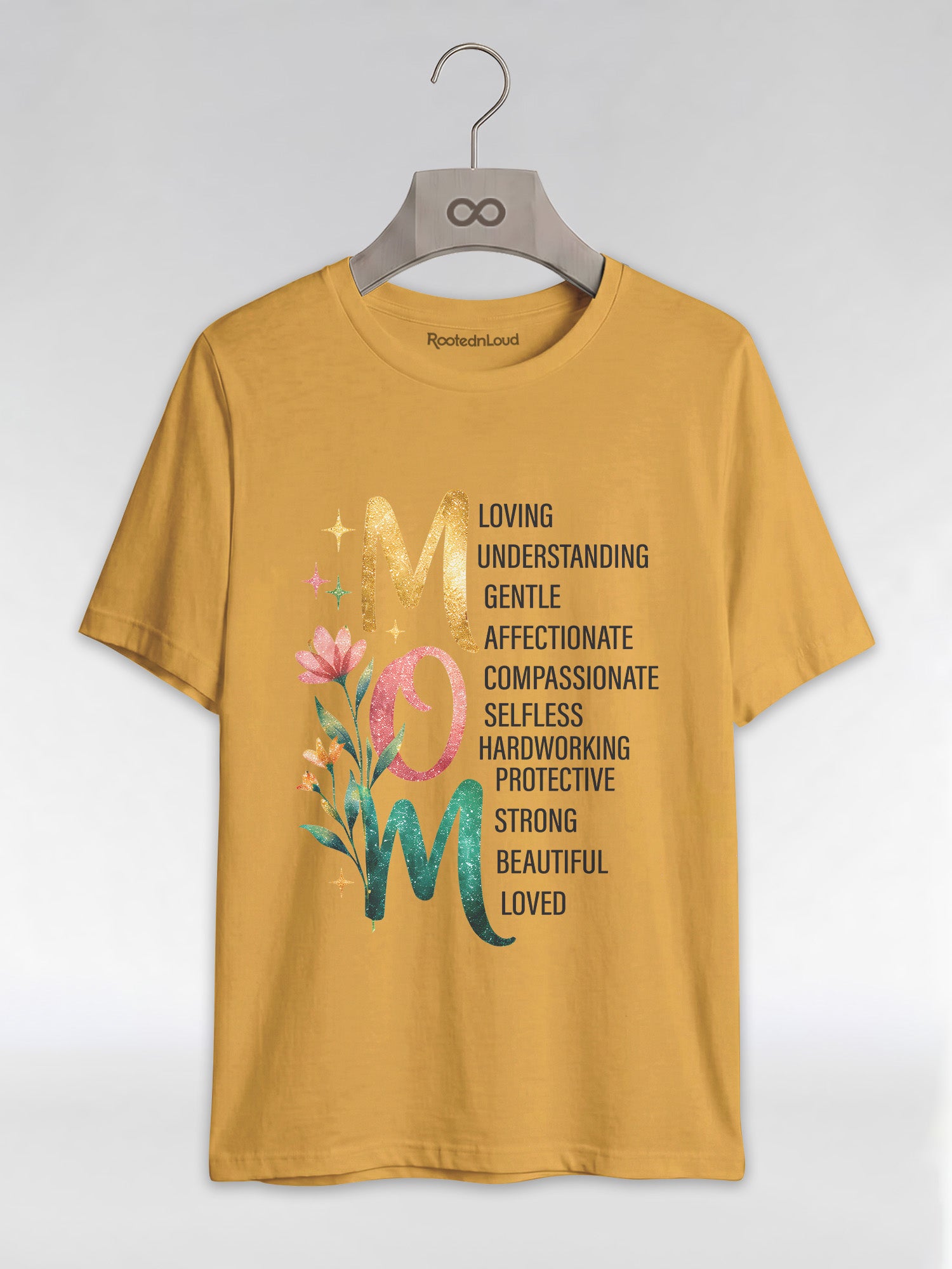 Black Mom Excellence: The Heart of the Family Graphic T-Shirt - RootednLoud