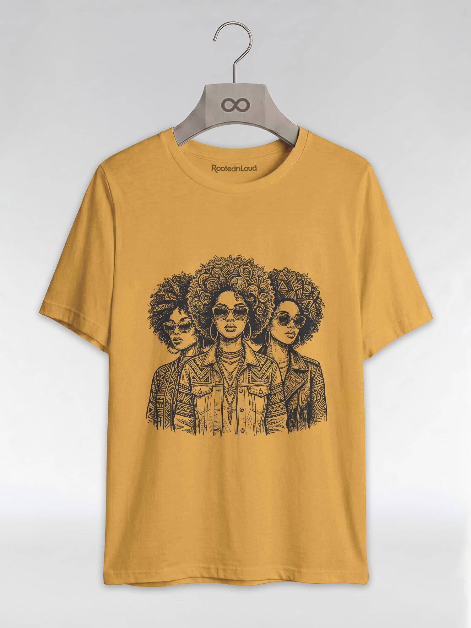 Tribal Soul: Black Girl Magic Squad Graphic T-Shirt - RootednLoud