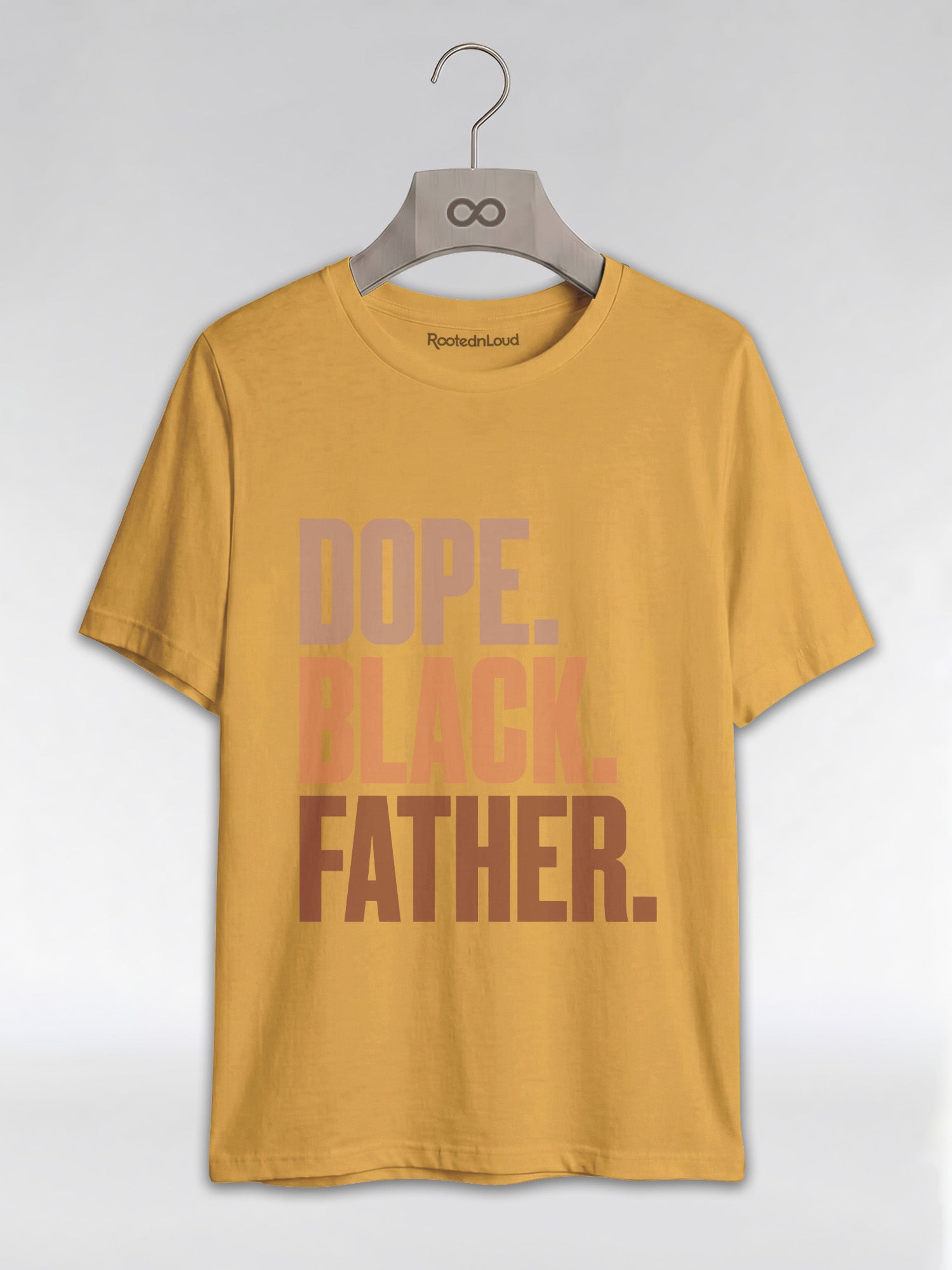 Dope Black Father Graphic T-Shirt - RootednLoud