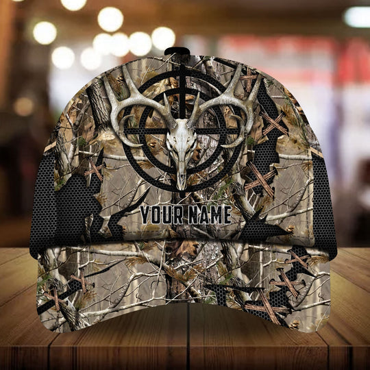 Frenzidea Premium Deer Hunting Personalized Cap
