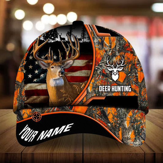 Frenzidea The Best Baer Deer Hunting Personalized Cap