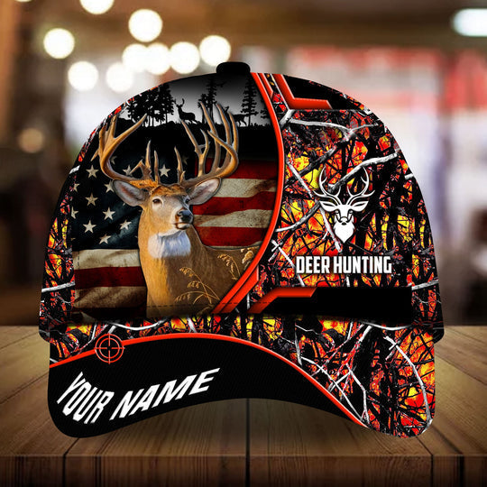 Frenzidea The Best Baer Deer Hunting Personalized Cap