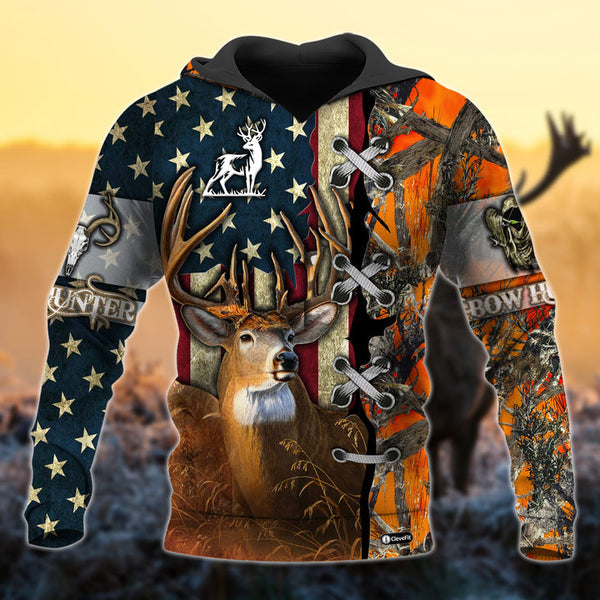 frenzidea Custom Name Premium Season Deer Hunting 3D Shirt